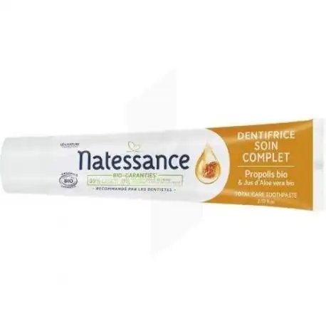 Natessance Bio Dentifrice Soin Complet T/75ml Sans Etui