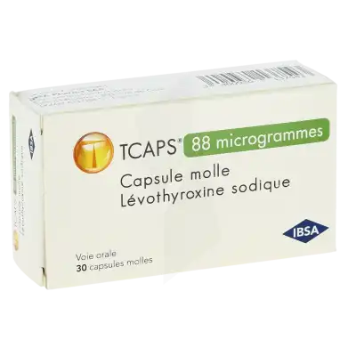 Tcaps 88 Microgrammes, Capsule Molle à CHAMPAGNOLE