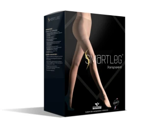 Smartleg® Transparent Classe Ii Collant Radieuse Taille 3+ Court Pied Ouvert