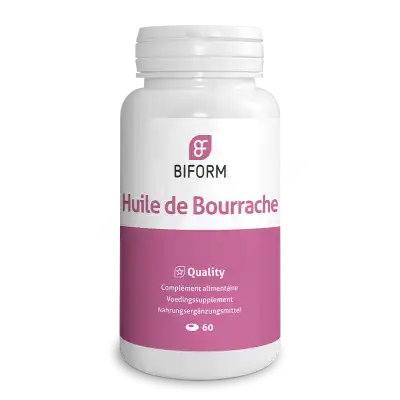 Biform  Huile De Bourrache Gélules B/60 à JOYEUSE