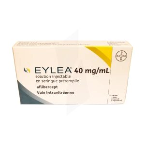 Eylea 40 Mg/ml, Solution Injectable En Seringue Préremplie