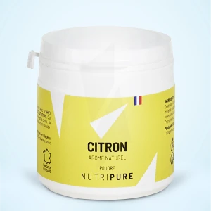 Nutripure Arôme Naturel Citron Poudre Pot/50g