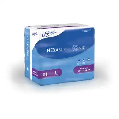 Hexa Slip Maxi Plus Large Protections Complètes Sachet/15 à ANGLET