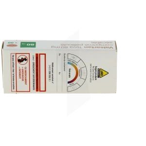 Valsartan Teva 80 Mg, Comprimé Pelliculé Sécable