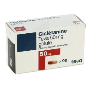 Cicletanine Teva 50 Mg, Gélule