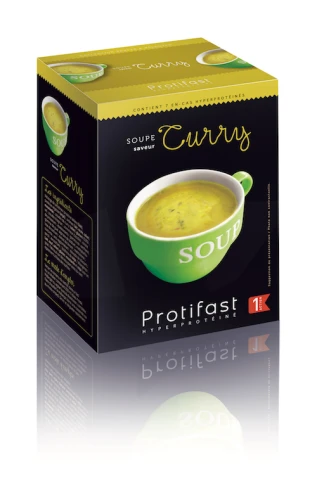 Pharmacie Du Chêne - Parapharmacie Protifast Soupe Curry Sachets - QUEVERT