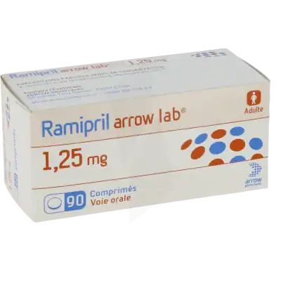 Ramipril Arrow Lab 1,25 Mg, Comprimé à Casteljaloux