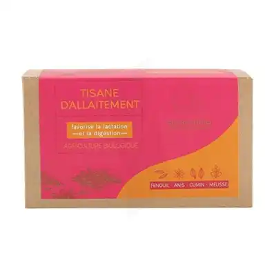 Grandir Nature Tisane Allaitement 20 Sachets à Paris