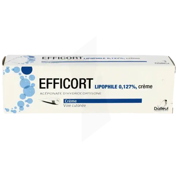 Efficort Lipophile 0,127 %, Crème