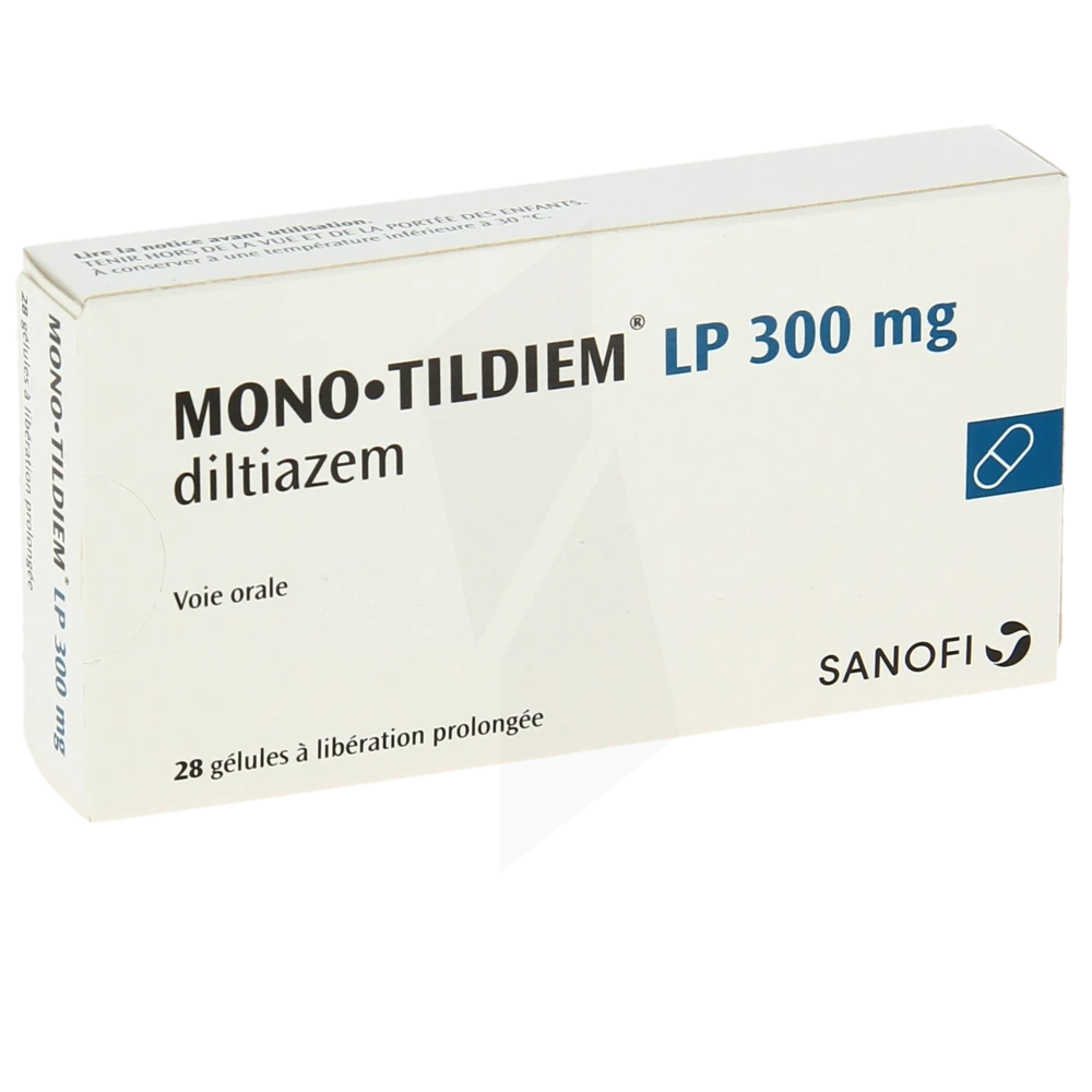 Mono Tildiem Lp 300 Mg, Gélule à Libération Prolongée