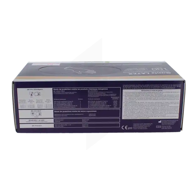Marque Verte Gant Latex Np Médium B/100