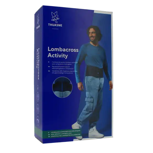 Thuasne Lombacross Activity Ceinture Lombaire Hauteur 26cm Taille 4