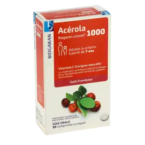 Acheter BIOGARAN CONSEIL Acérola 1000 mg Cpr à croquer B/30 à SAINT-GERMAIN-DU-PUY