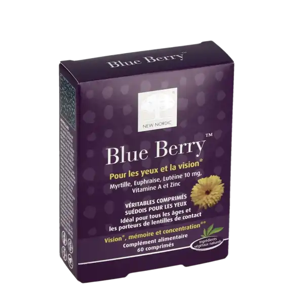 Blue Berry Comprimés Visée Oculaire B/60