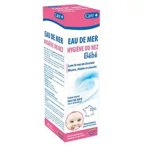 Care+ Eau De Mer Hygiène Du Nez Bébé Spray/125ml à Montpon-Ménestérol