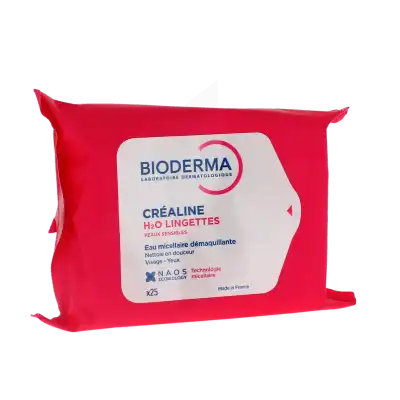 Crealine H2o Lingette 25 à CUISERY