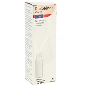 Diclofenac Viatris 1 %, Gel En Flacon Pressurisé