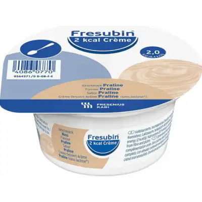 Fresubin 2 Kcal Crème Nutriment Praliné 4pots/125g à Orléans