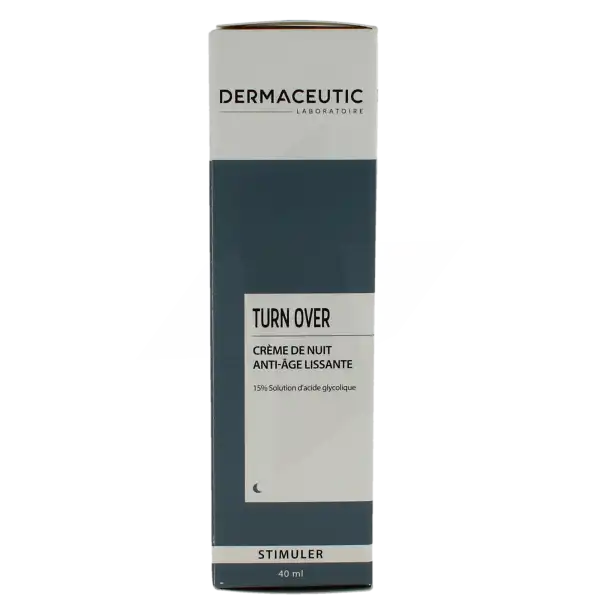 Dermaceutic Turn Over Crème De Nuit Anti-âge Lissante 40ml