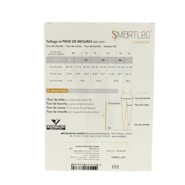 Smartleg 2 Collant Compression Pois T1l+