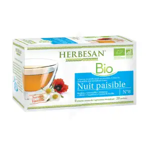 Herbesan Infusion Bio Tisane Relaxation Détente 20 Sachets à RUMILLY