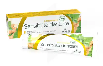 Lehning Dent Bio Sensibilite Dentaire 80g à Bordeaux