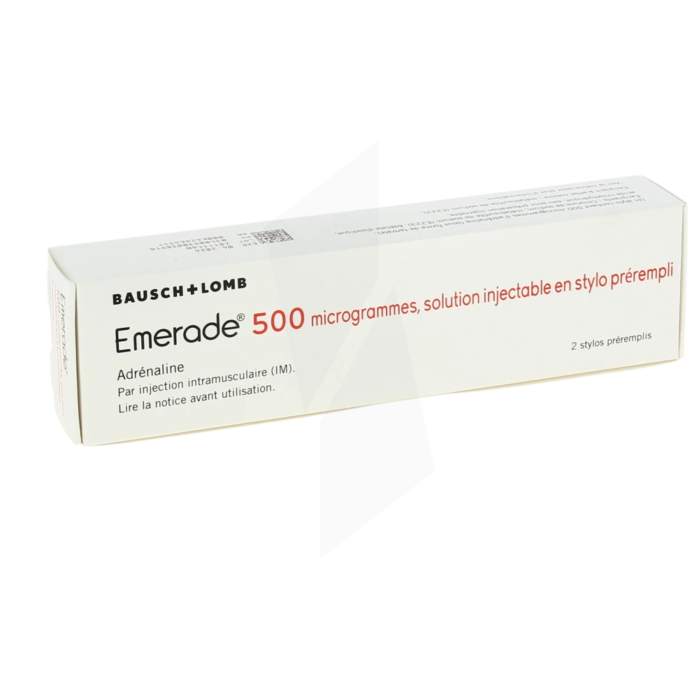 Emerade 500 Microgrammes, Solution Injectable En Stylo Prérempli