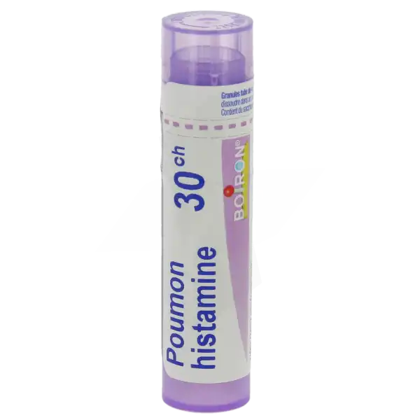 Boiron Poumon Histamine 30ch Granules Tube De 4g