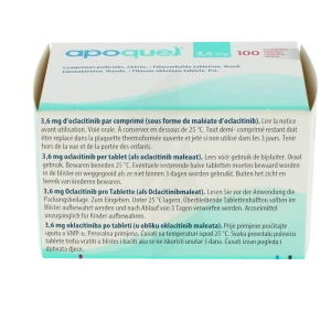 Apoquel 3,6 Mg Comprimes Pellicules Pour Chien, Comprimé Pelliculé