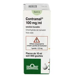 Contramal 100 Mg/ml, Solution Buvable