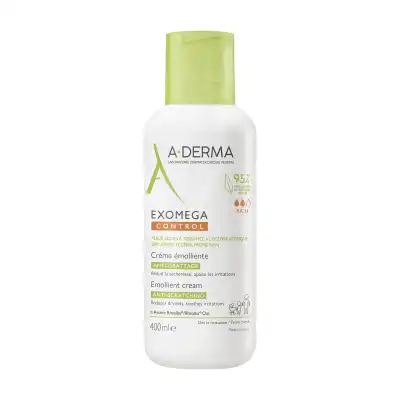 Aderma Exomega Control Crème Émolliente Anti-grattage Fl Pompe/400ml à REIMS