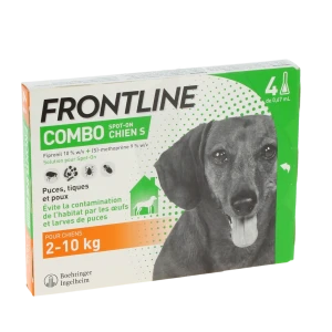 Frontline Combo 67,00 Mg / 60,30 Mg Solution Pour Spot-on Pour Chien S, Solution Pour Spot-on