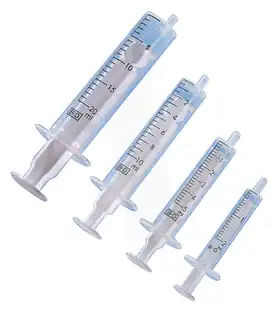 Plastipak Sans Aiguille, 10 Ml, Graduée En 1/2 Ml (ref. H811.es) à POISY