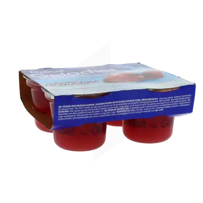 Gelodiet Eau Gélifiée Grenadine 4pots/120 G à Caen