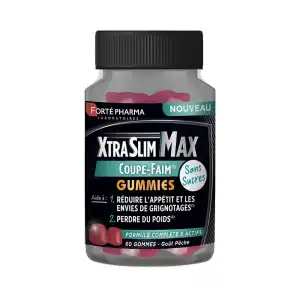 Acheter Forte Pharma Xtraslim Max Coupe-faim Gummies Pot/60 à Bordeaux