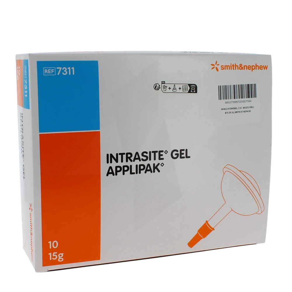 Intrasite Gel Applipak, Flacon 15 G , Bt 10