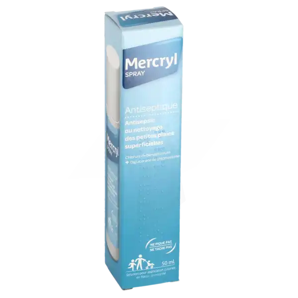 Mercrylspray, Solution Pour Application Cutanée En Flacon Pressurisé