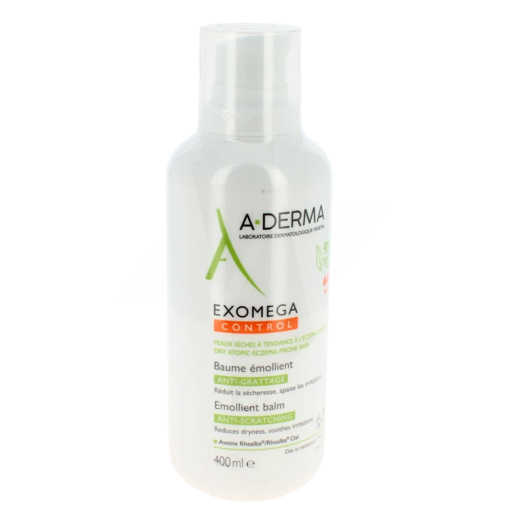 Aderma Exomega Bme Émollient Visage Et Corps Fl Pompe/400ml