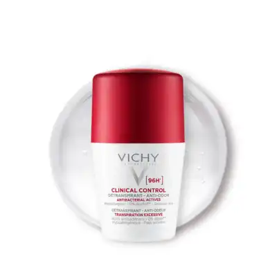 Acheter Vichy Détranspirant Clinical Control Anti-odeur 96H Roll-on/50ml à Nogent-le-Roi