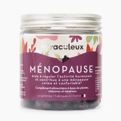 Les Miraculeux Gummies Ménopause Gommes B/42 à SEYNOD