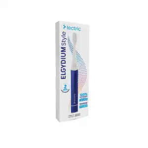Acheter Elgydium Style Recyclée Brosse à Dents Electrique Bleue à Montricoux