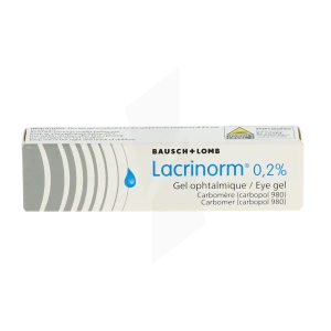 Lacrinorm 0,2 Pour Cent, Gel Ophtalmique