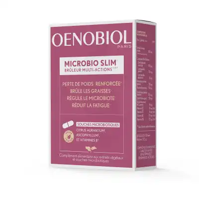 Oenobiol Microbio Slim Gélules B/60 à  NICE