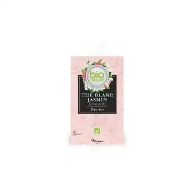 Nutrisante Infusions Bio Thé Blanc Pêche Jasmin 20sach à BRUGES