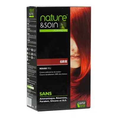 Nature & Soin Kit Coloration 6rr Rouge Feu à Blaye