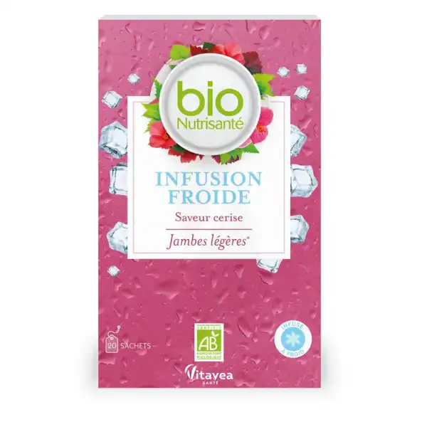Nutrisante Infusions Bio Tis Froide Jambes Légères 20sach