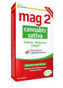 Mag 2 Cannabis Comprimés B/30 à Saint-Gély-du-Fesc