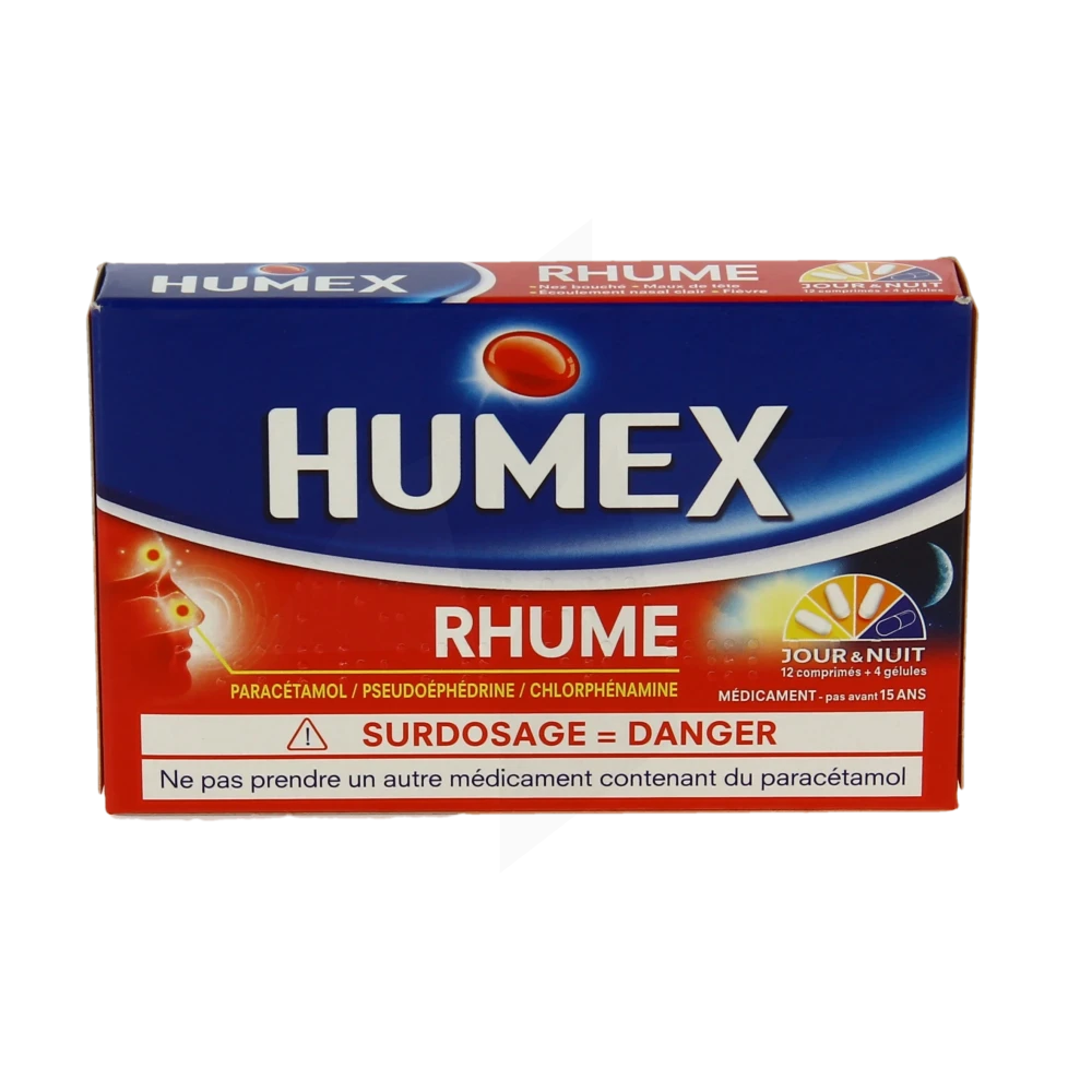 Pharmacie Ropars - Médicament Humex Rhume, Comprimé Et Gélule ...