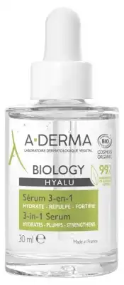 Aderma Biology Hyalu Sérum 3 En 1 Fl Compte-gouttes/30ml à Paris