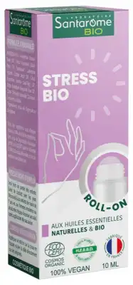 Santarome Bio Roll-on Huile Essentielle Stress 10ml à Benquet
